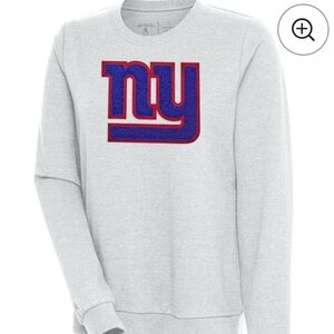 Antigua Gray Sweatshirt New York Giants Crewneck